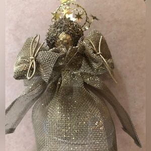 🎄Mesh Angel Ornament /Mini Tree Topper